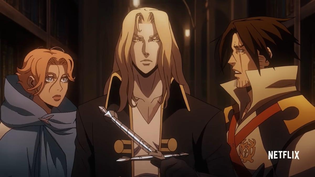 A still from Castlevania season 3