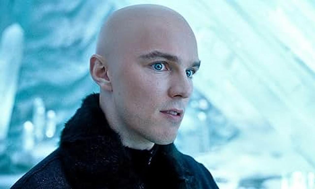 Nicholas Hoult As Lex Luthor With Piercing Blue Eyes
