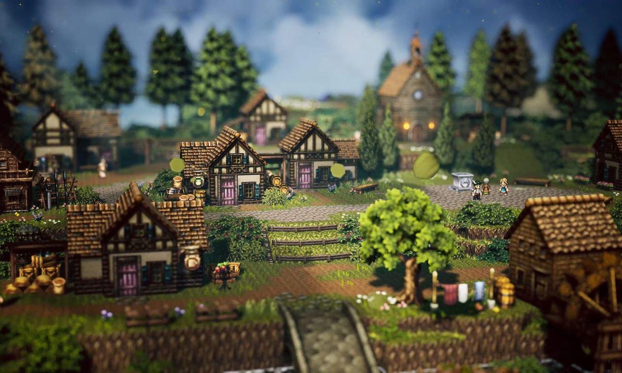 Octopath Traveler 0 Featured Town Image