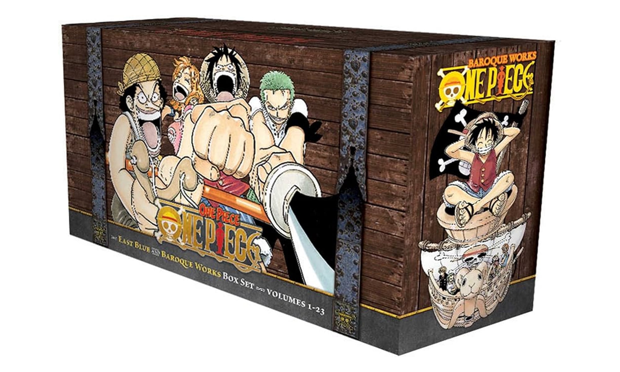One Piece Box Set: East Blue and Baroque Works, Volumes 1-23