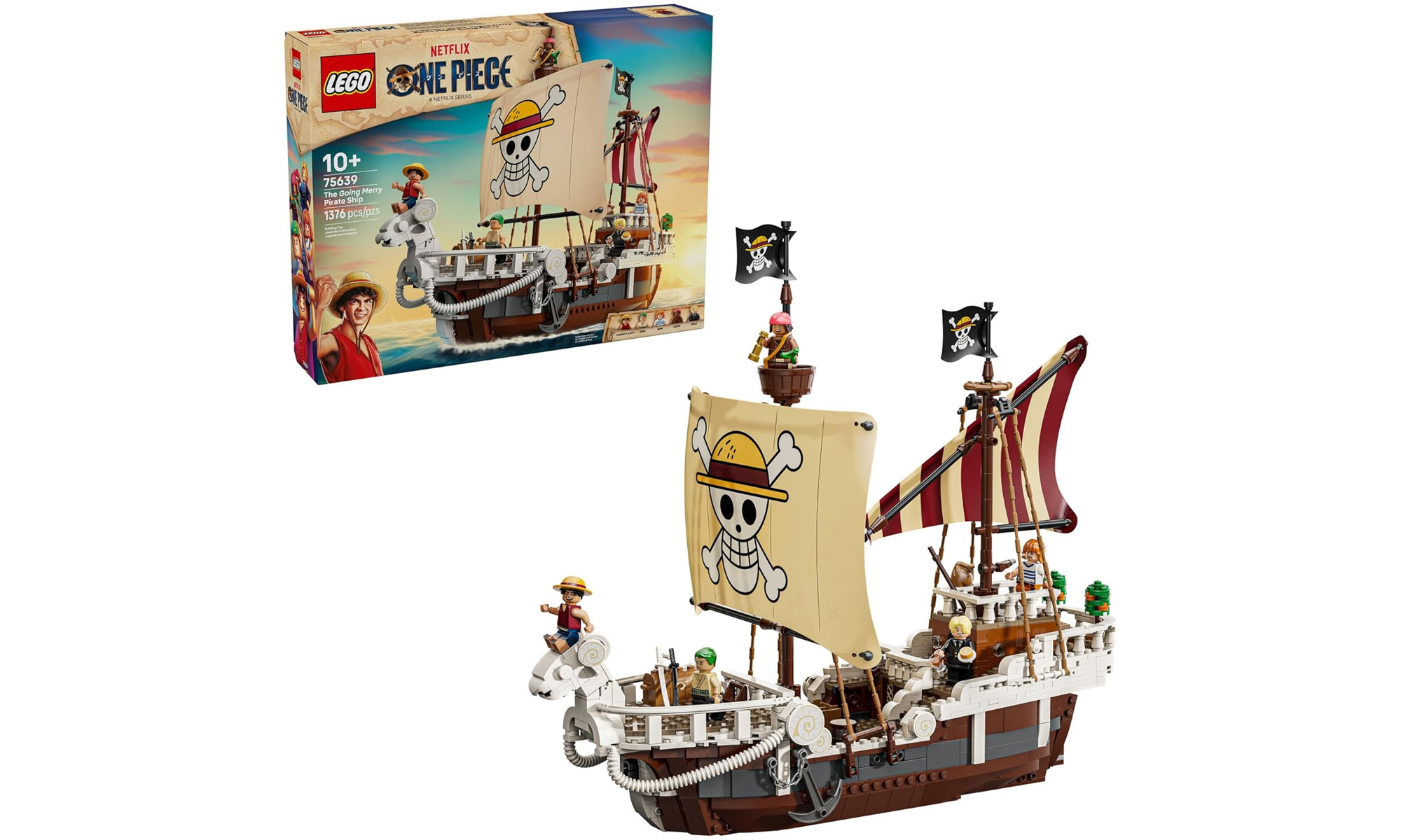 An image of a One Piece LEGO set