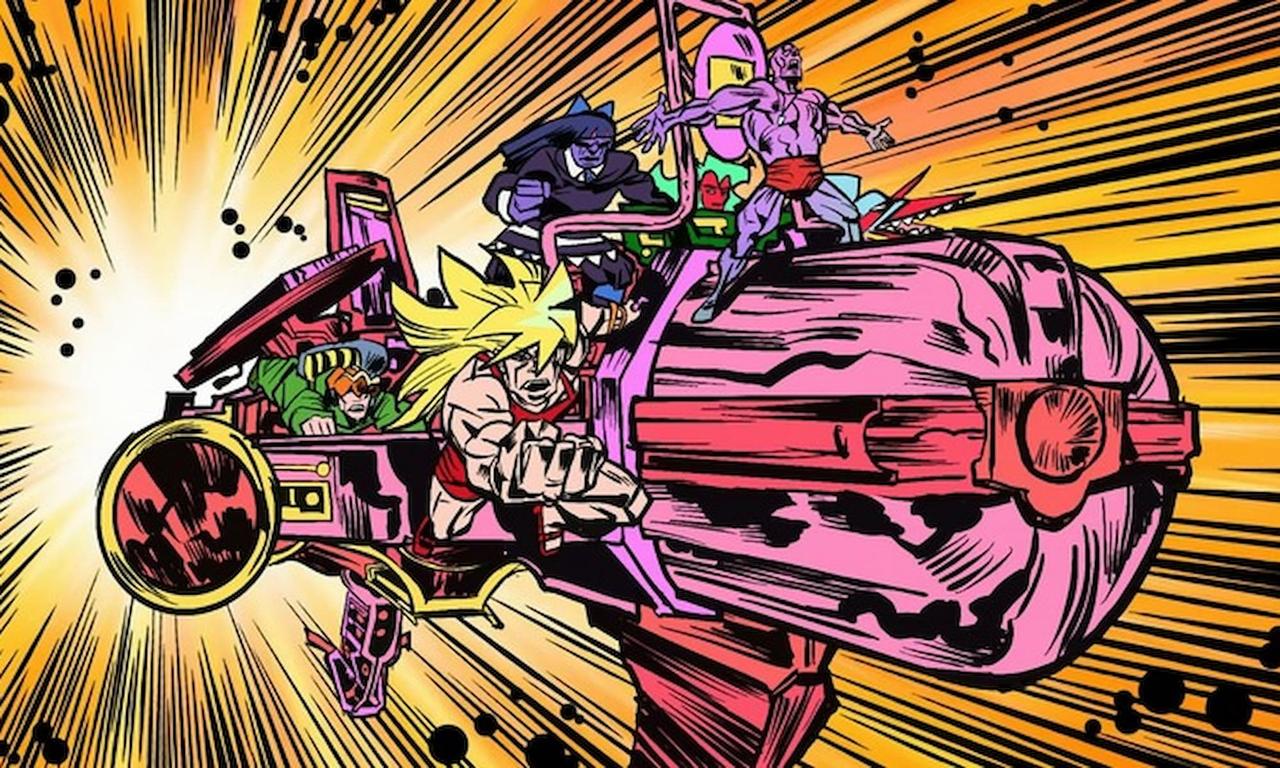 Panty And Stocking Jack Kirby References