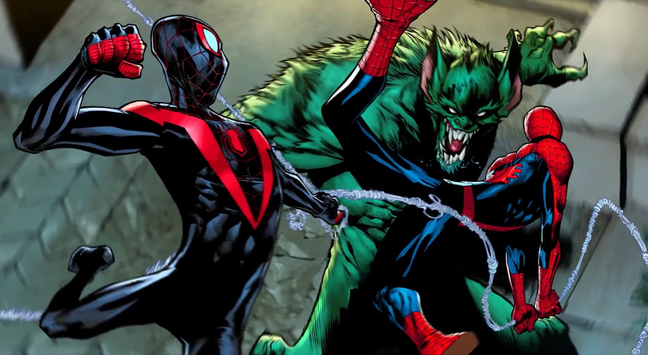 Peter and Miles fight the Jackal