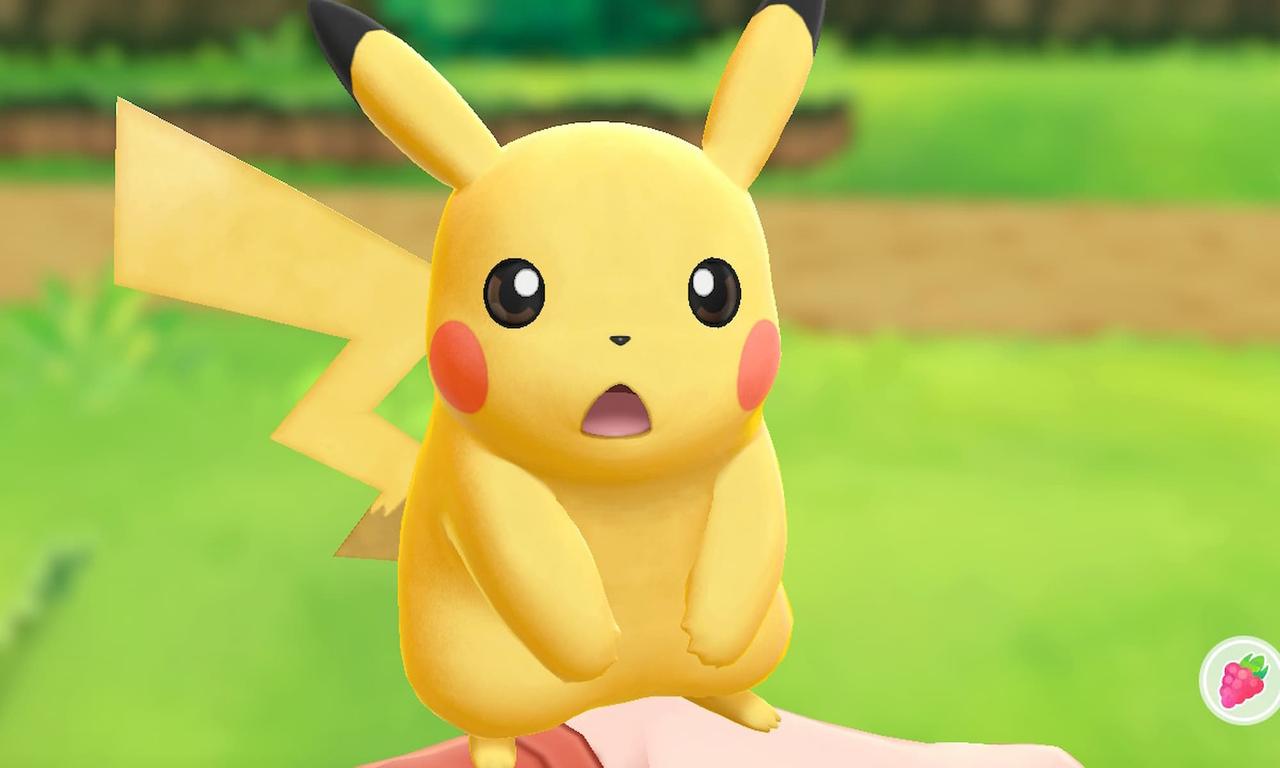 Pokemon Let's Go Shocked Pikachu Face