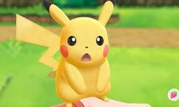 Pokemon Let's Go Shocked Pikachu Face