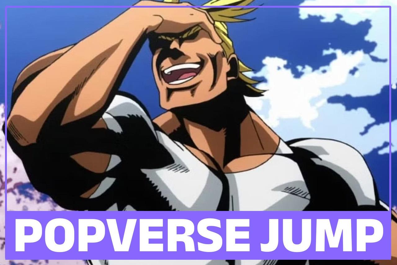 Popverse Jump All Might My Hero Academia