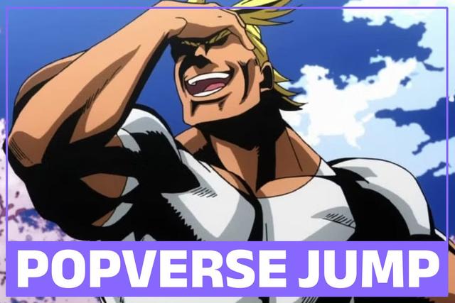 Popverse Jump All Might My Hero Academia