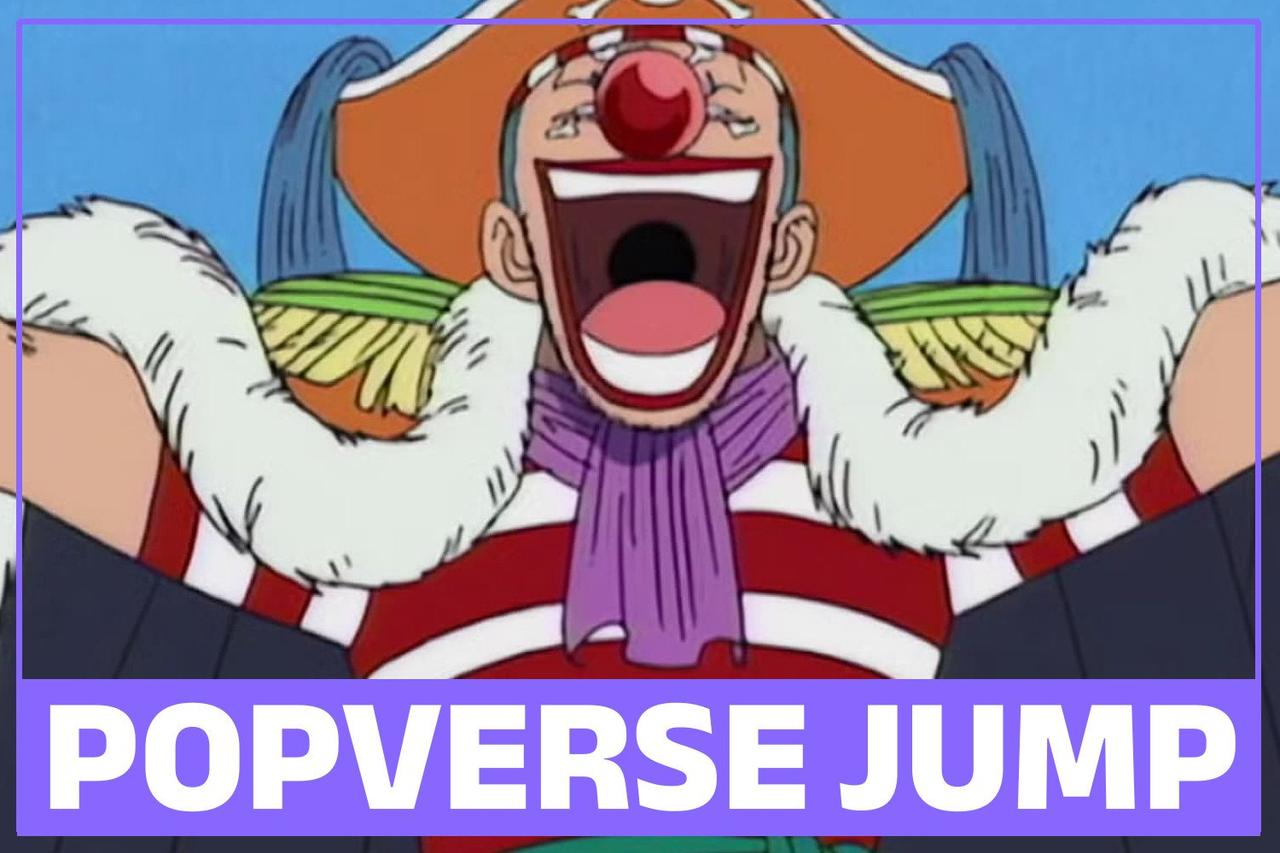 Buggy the Clown Popverse Jump header image One Piece