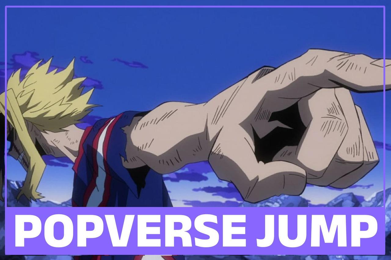 Popverse Jump Header MHA All Might