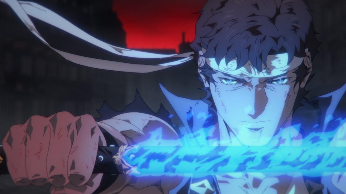 A still of Richter Belmont in Castlevania: Nocturne