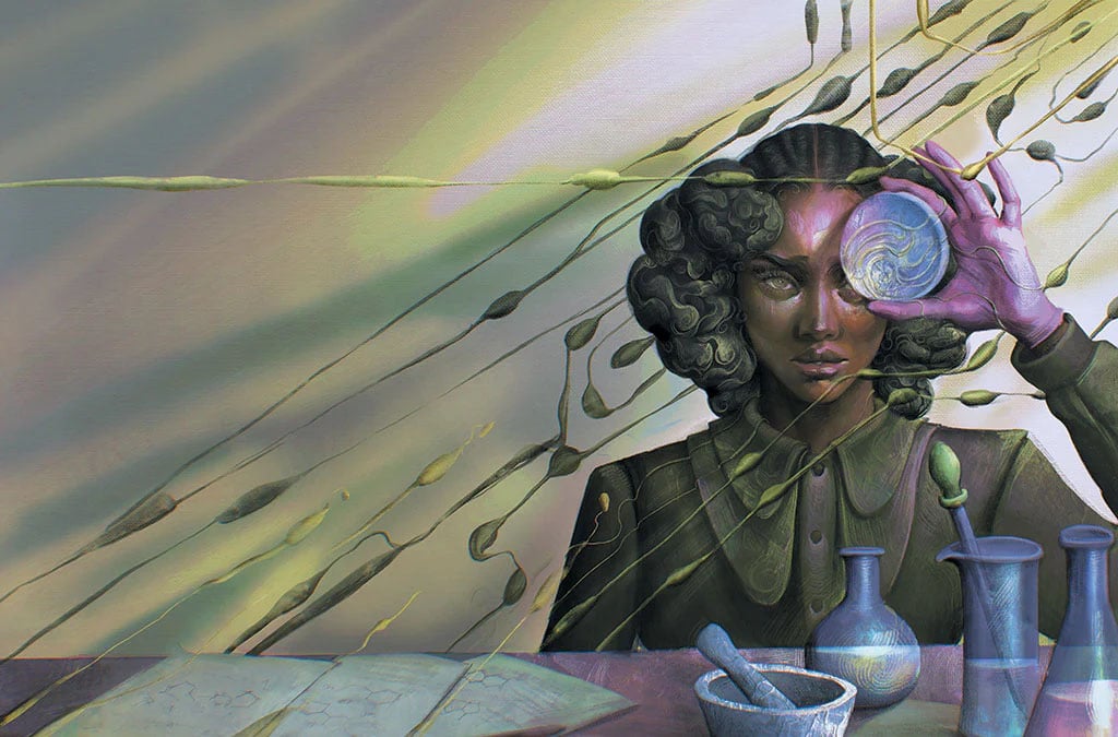 Roots of Madness painting