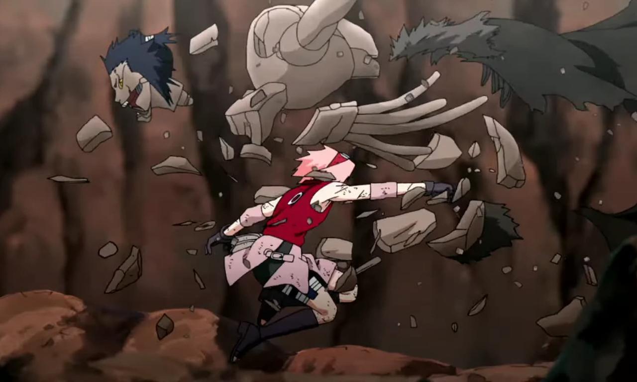 Sakura In Naruto Shippuden Killing A Puppet