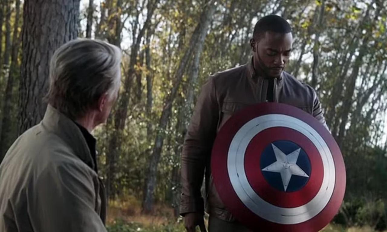 Sam Wilson Receiving Captain America's Shield