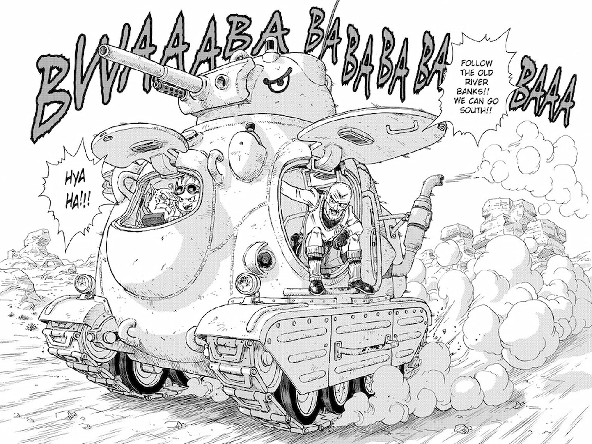 Sand Land Tank