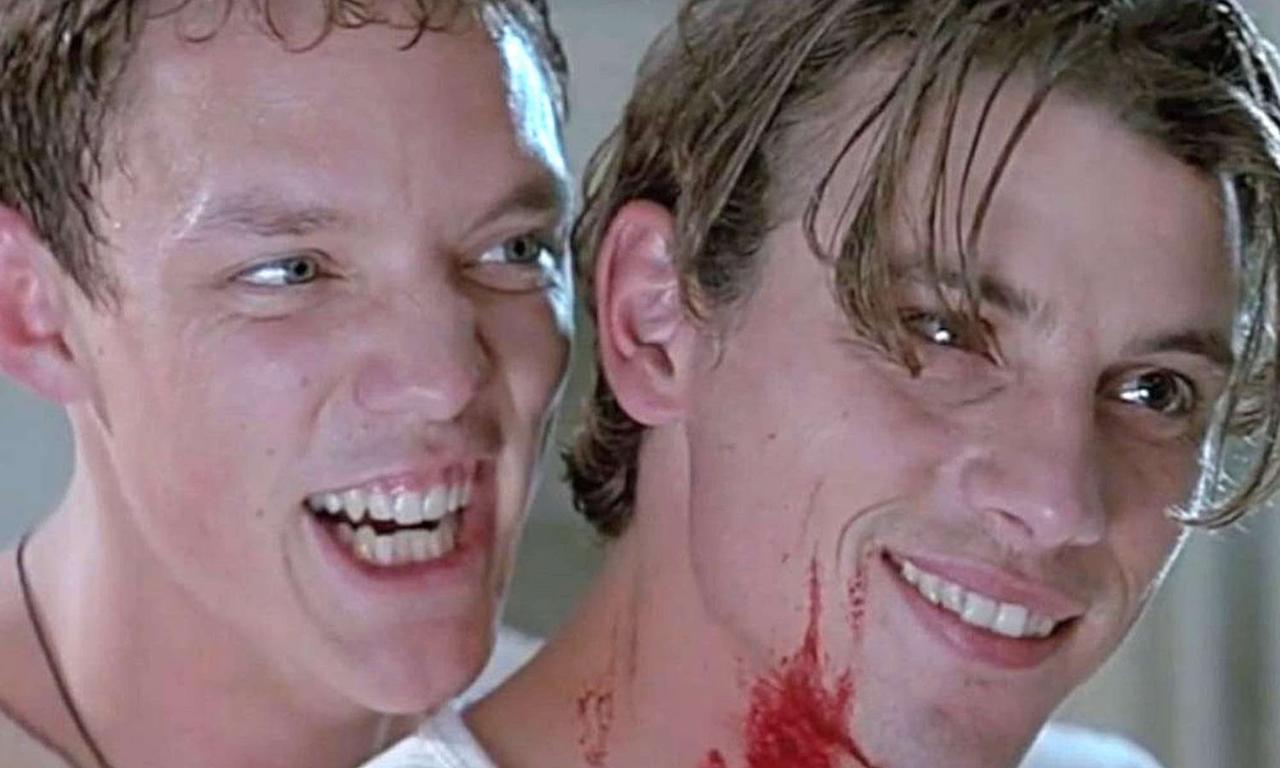 Skeet Ulrich And Matthew Lillard In Scream