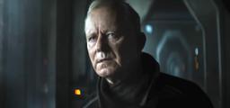 A still of Stellan Skarsgard as Luthen Rael in Andor