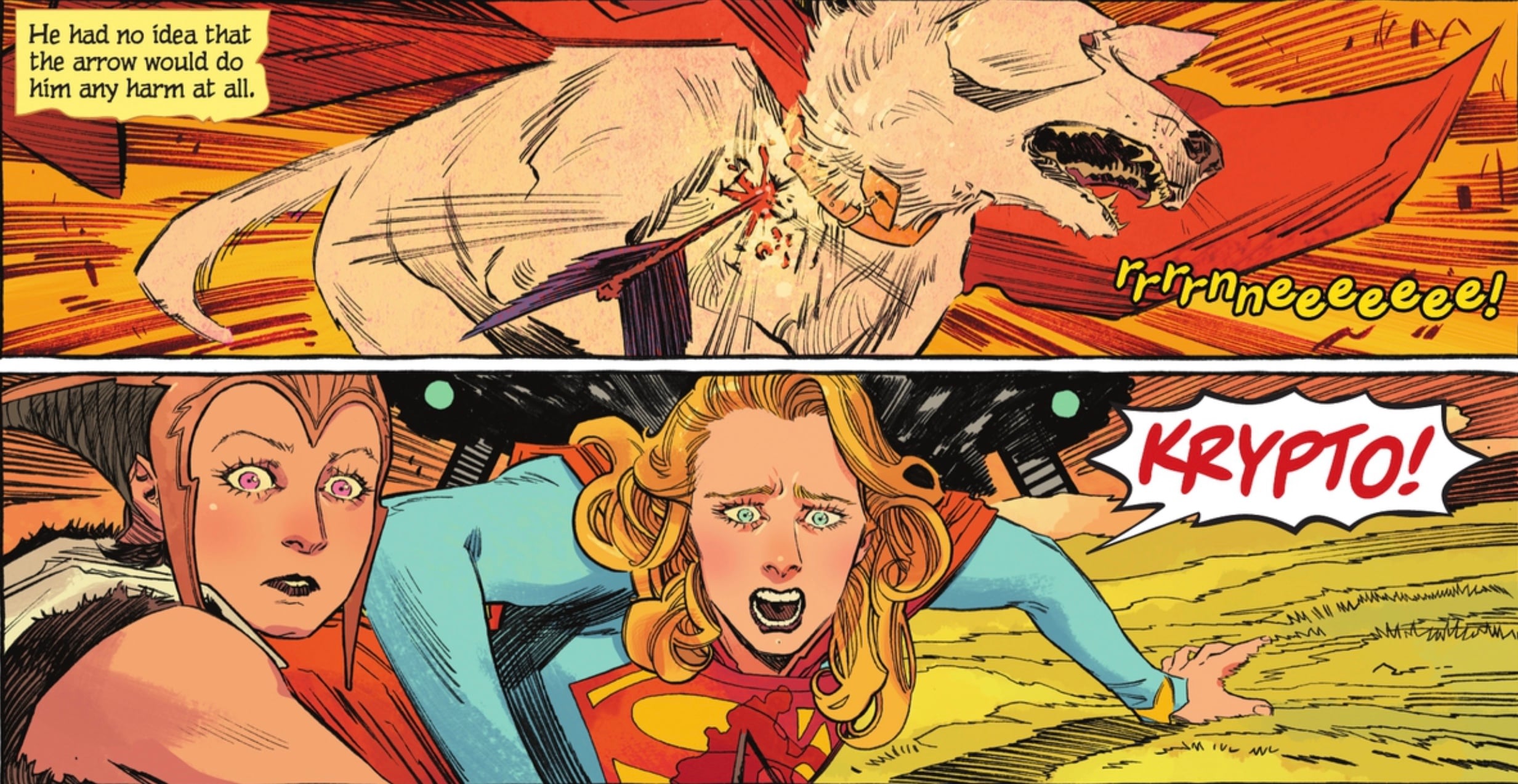 Panels from Supergirl: Woman of Tomorrow