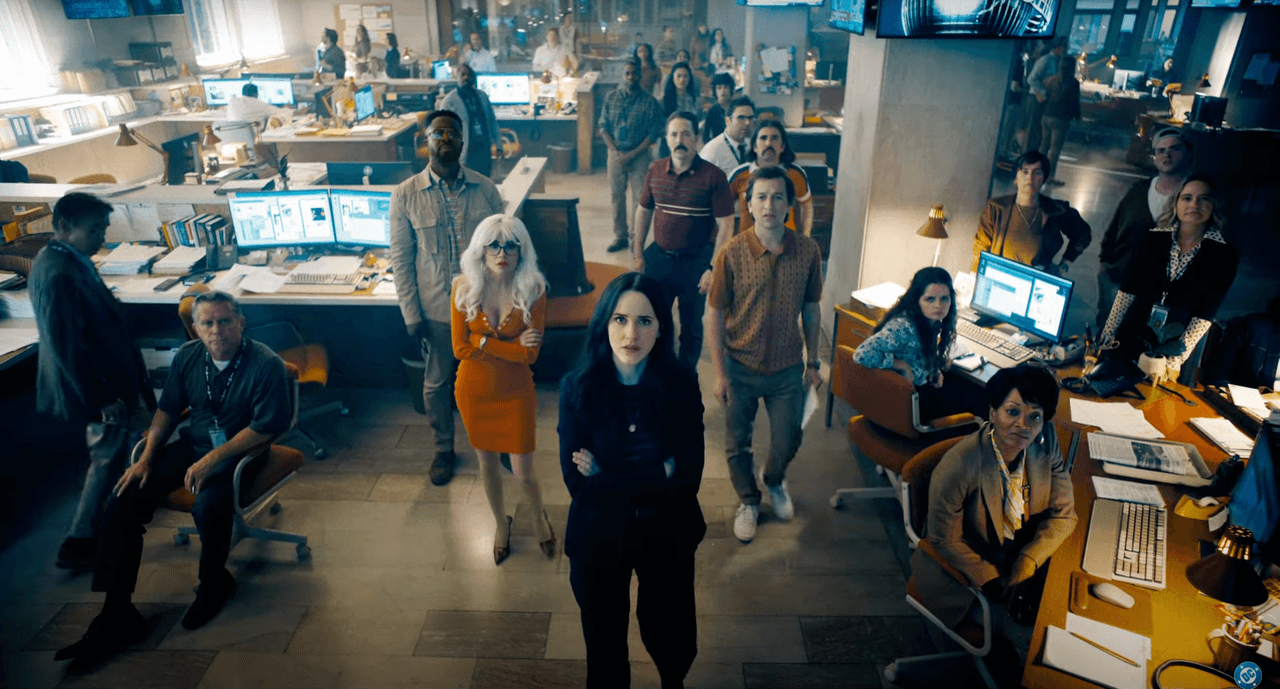 Superman Teaser Trailer Daily Planet Staff