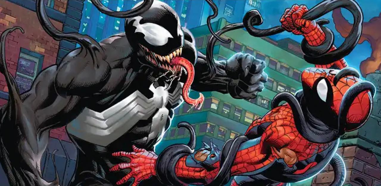 The art for Tendrils of Agony from the Venom Unleashed Secret Lair drop