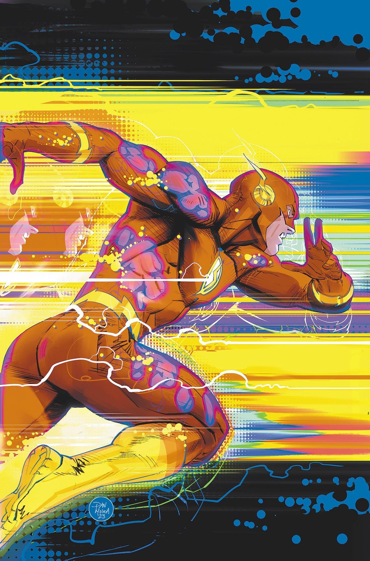 The Flash #1 variant cover by Dan Mora