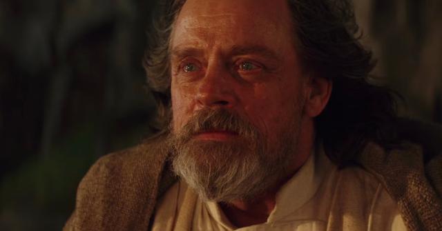 A still of Luke Skywalker in Star Wars Episode VIII: The Last Jedi