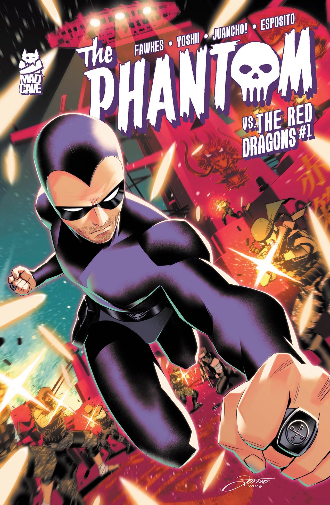 The Phantom vs. the Red Dragons cover
