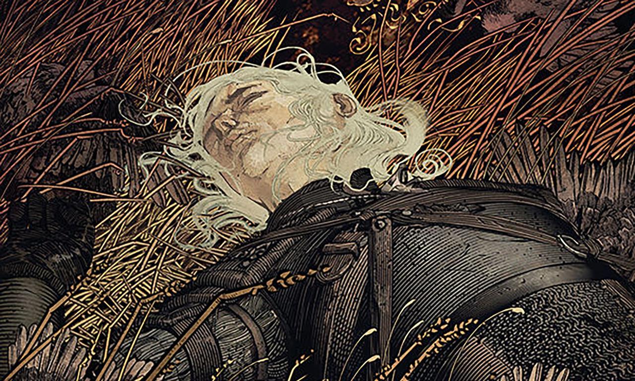 The Witcher: Fading Memories cover by Evan Cagle
