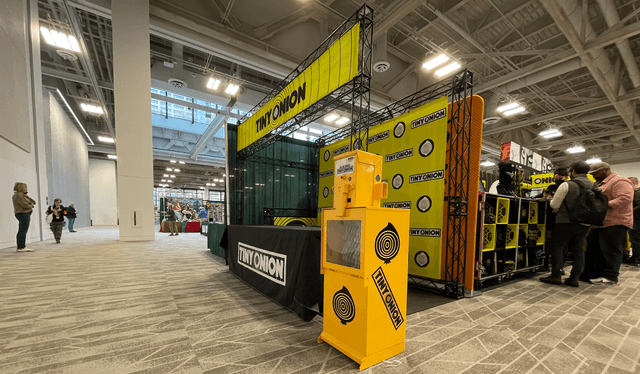 Tiny Onion booth Emerald City Comic Con 2025