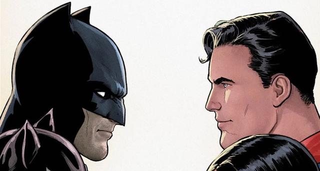 Batman and Superman on the cover of Batman #37