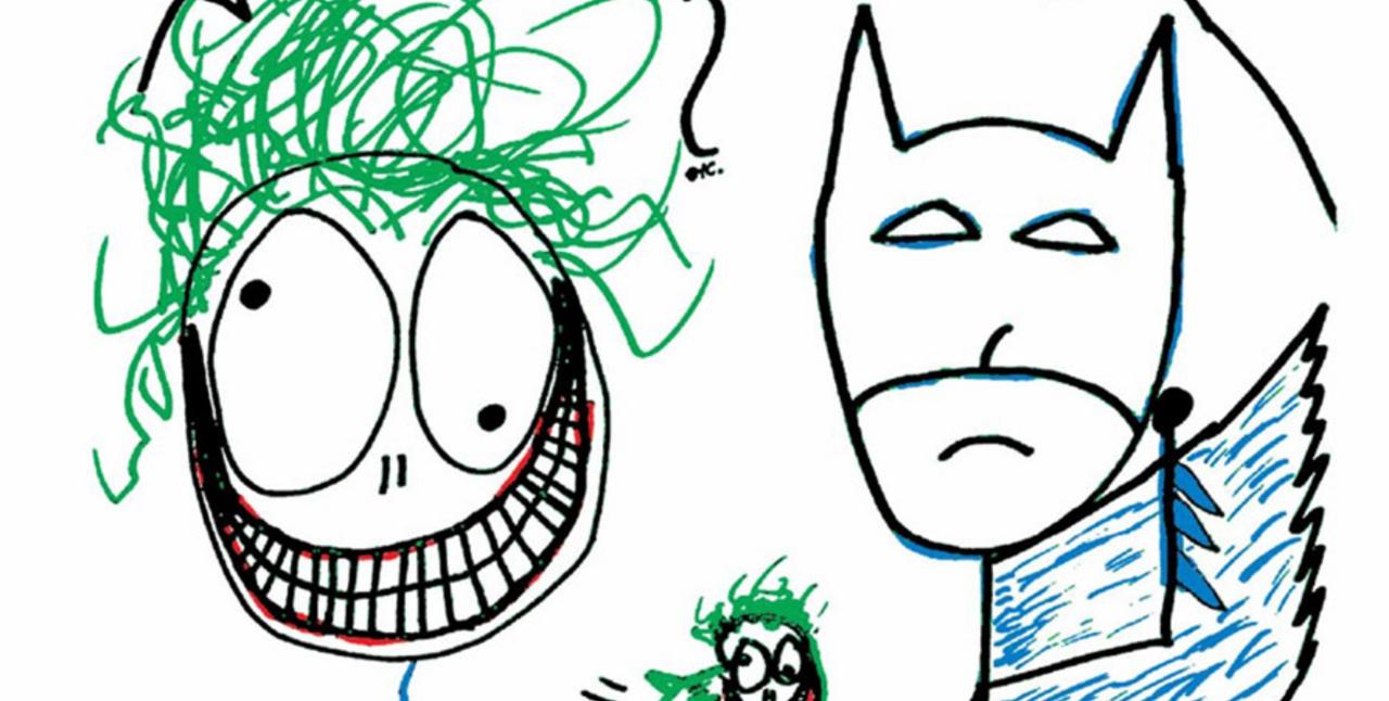 The variant cover of Joker: The Man Who Stopped Laughing #7 drawn by Tom King