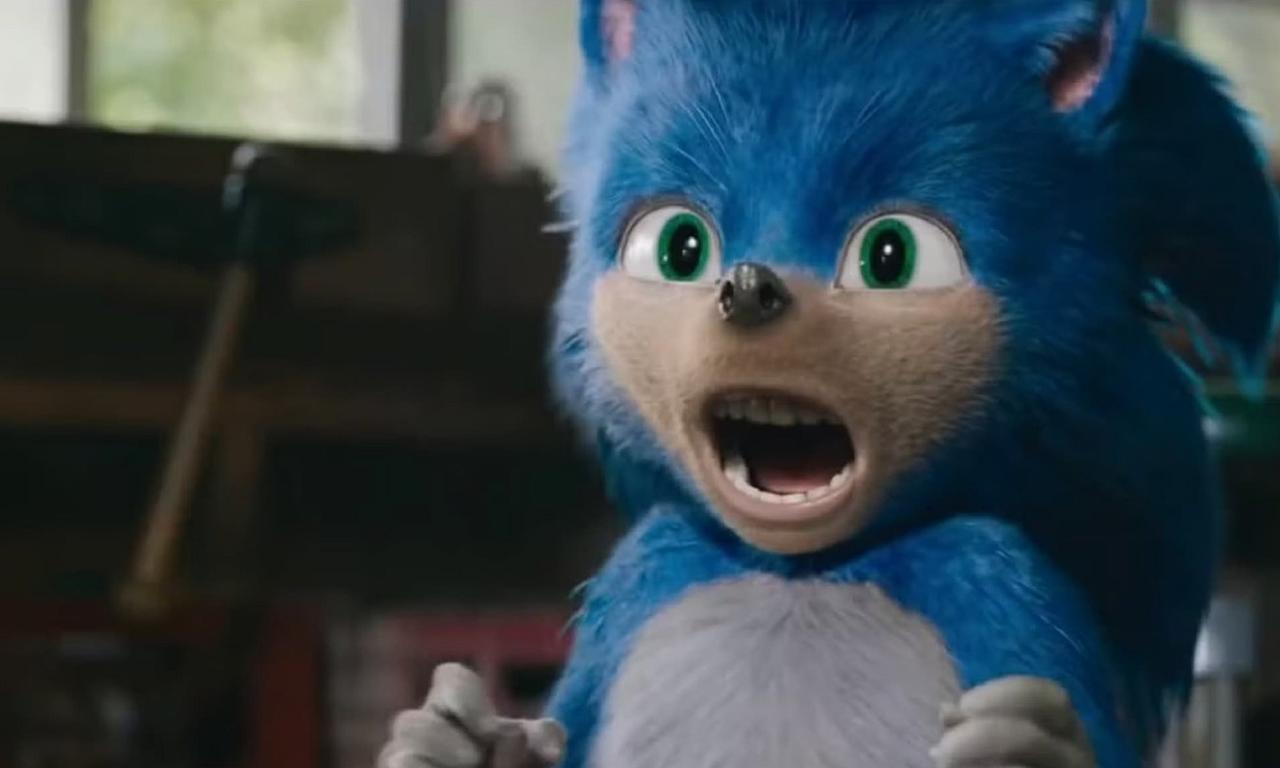 Ugly Sonic In The First Sonic Trailer