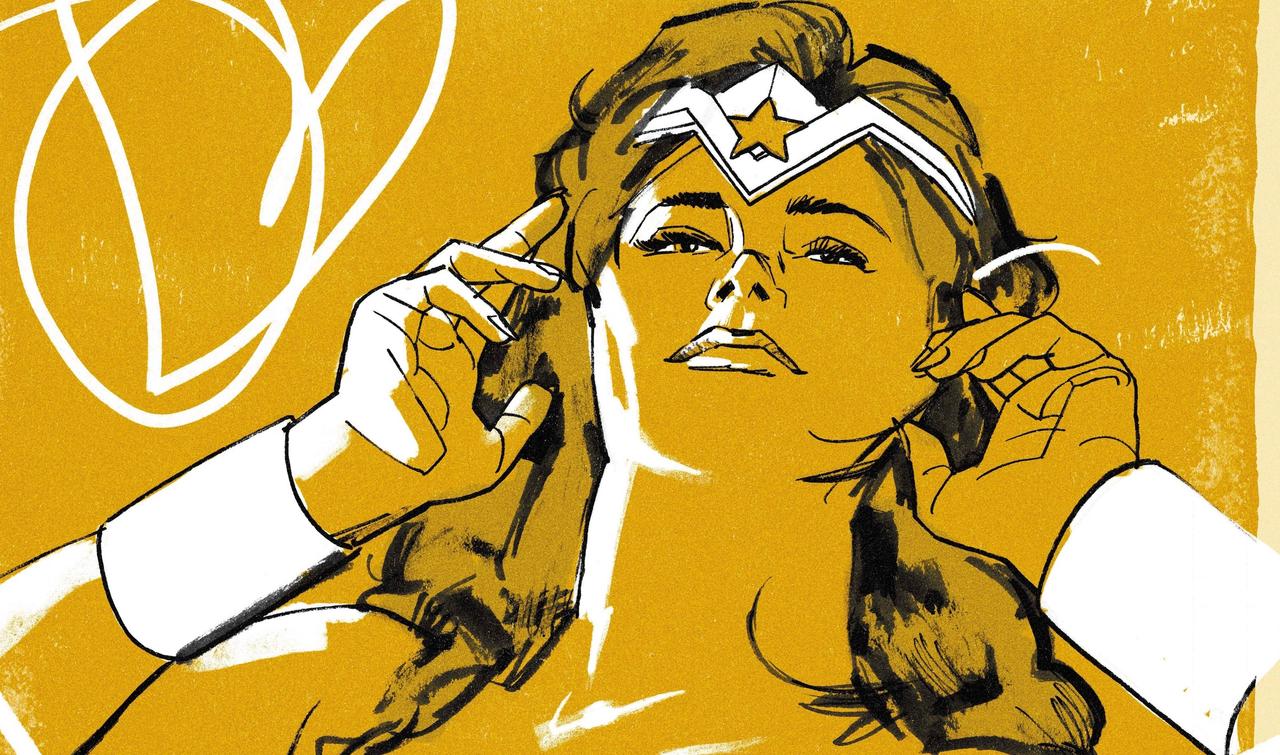 Mitch Gerads' cover for Wonder Woman: Black & Gold 2026 Special #1