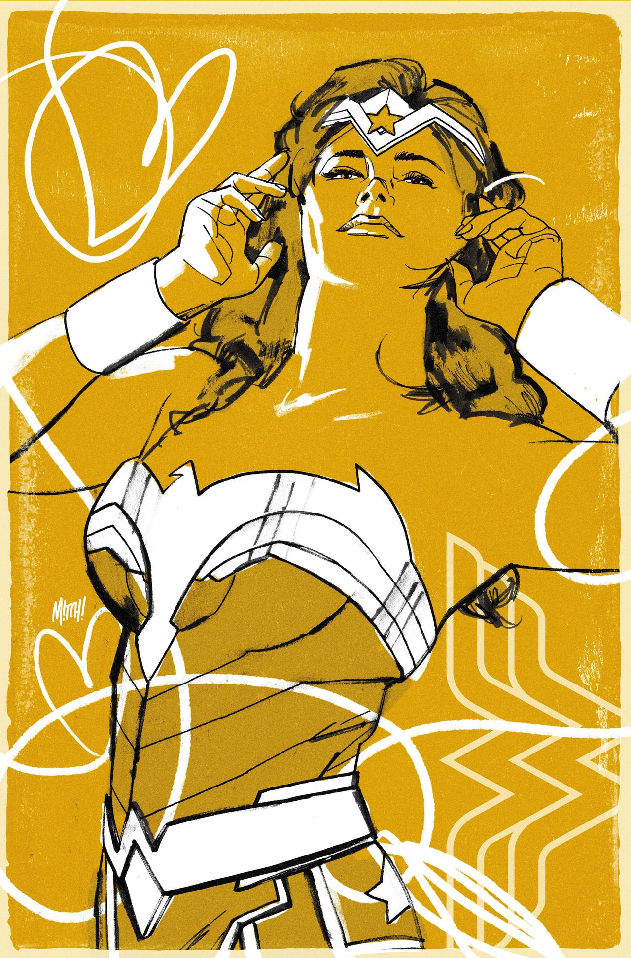 Mitch Gerads' cover for Wonder Woman: Black & Gold 2026 Special #1