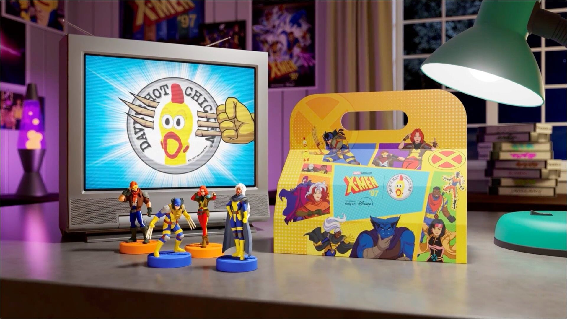 An image of the X-Men '97 season 2 Dave's #4 meal