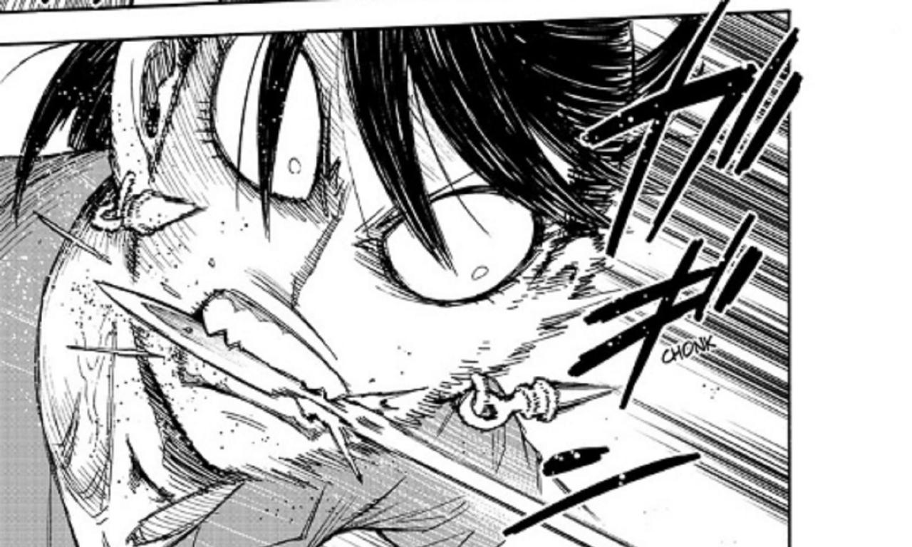 Yor Catching Knife In Spy X Family Chapter 117